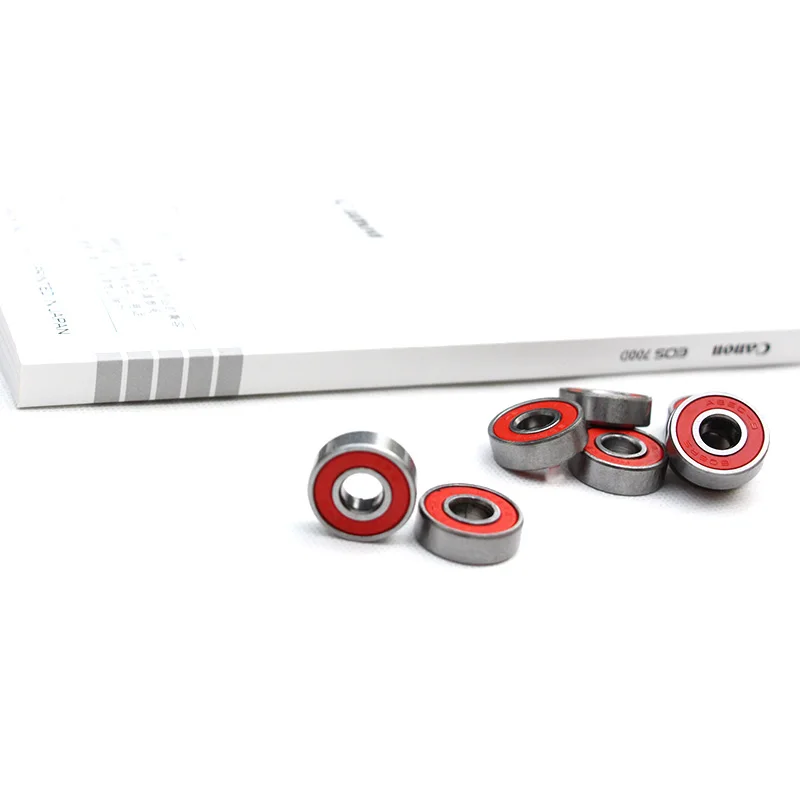 New Black 4Pcs PU Skateboard Wheels 52mm*30mm 100A High-Density Free 8Pcs Bearings Skate Wheel for Skateboard - Image 6