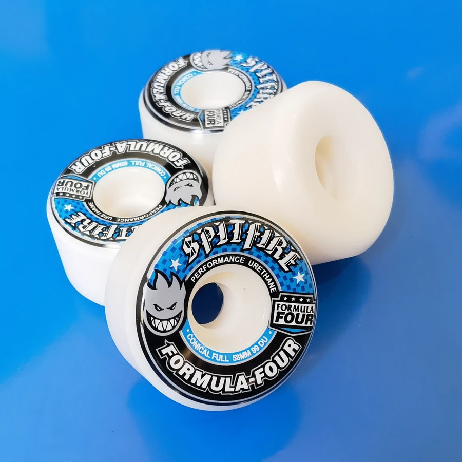 58MM spitfire skateboard wheel full conical and round shapes 99D 101D good quality pu polyurethane skate wheel - Image 7