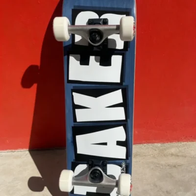 Brand Skateboards Baker Skateboard Longboard Complete for Beginners Smooth Riding for Street Park 8 Inch Double Kick Adult Board