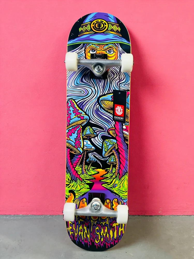 Brand Element Skateboard Beginner Friendly Skateboard Complete Street Skateboard 8 Inch Double Kick Skateboard Complete Maple