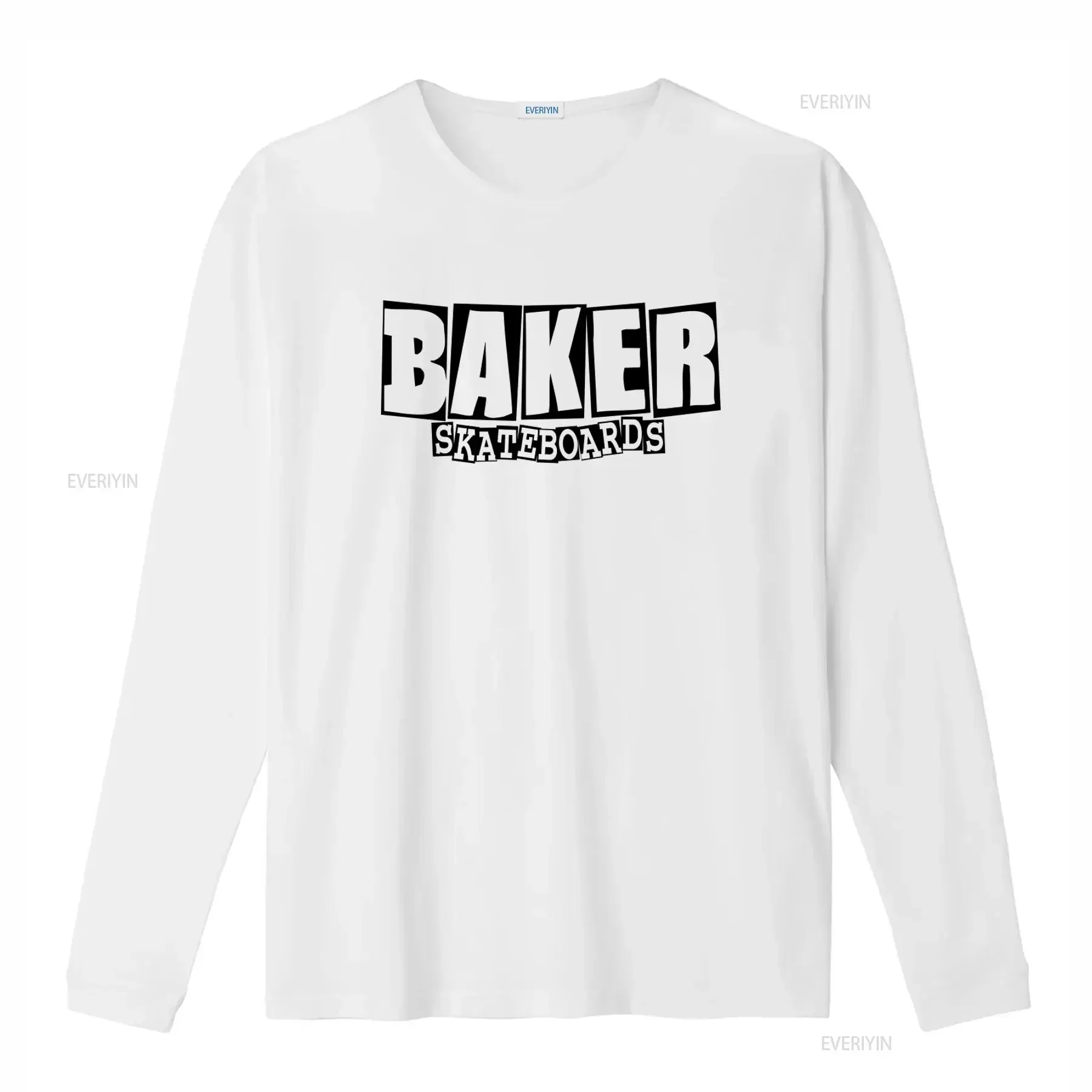 Baker Skateboards Retro 90s Skateboarding T Shirt vintage Washed homme Top For Everyday Wear Casual Stretched Versatile Soft - Image 2