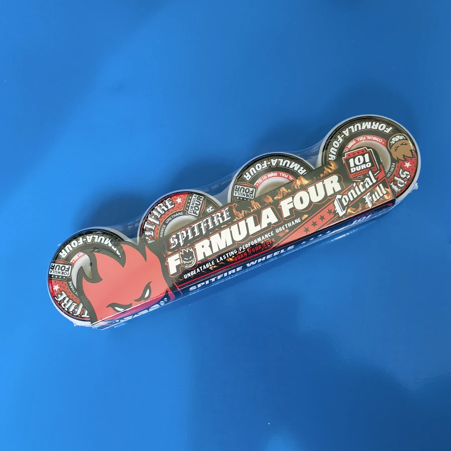 58MM spitfire skateboard wheel full conical and round shapes 99D 101D good quality pu polyurethane skate wheel - Image 2