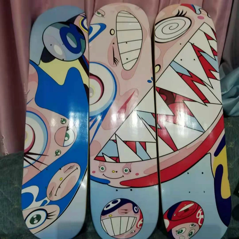 TM/KK Skateboard Deck Modern Canada Maple. Pendant Decoration Three Color Collect Art. Fashion Brand. International Japan Style - Image 6