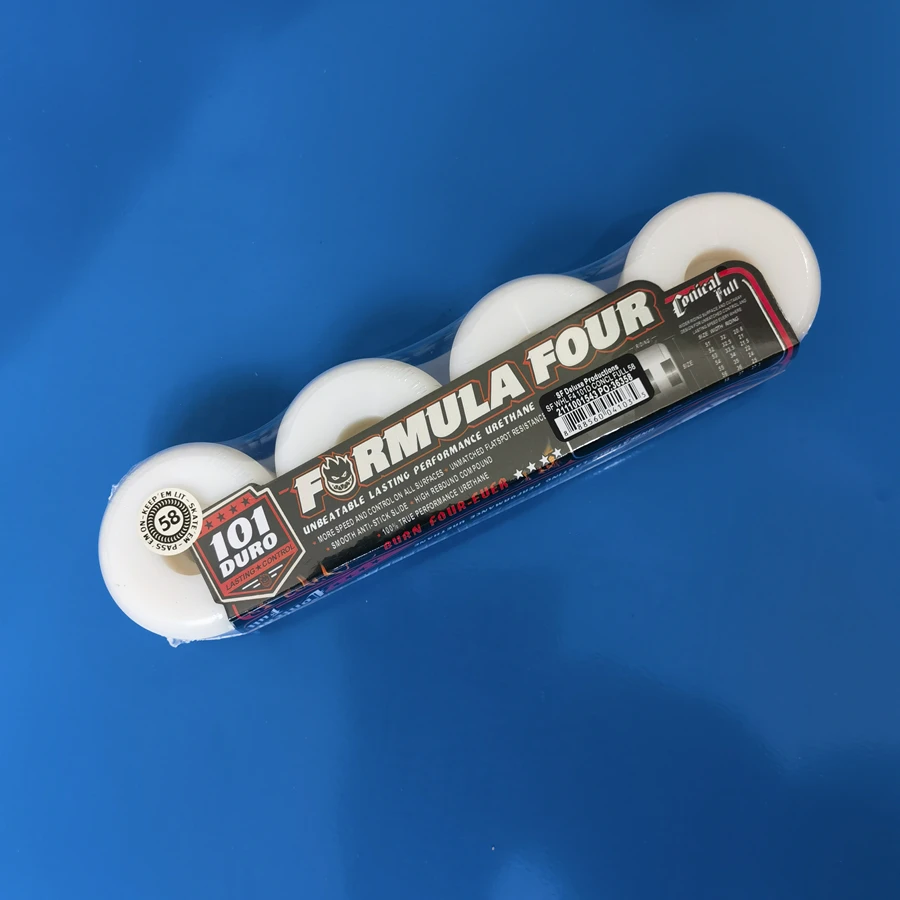 58MM spitfire skateboard wheel full conical and round shapes 99D 101D good quality pu polyurethane skate wheel - Image 4