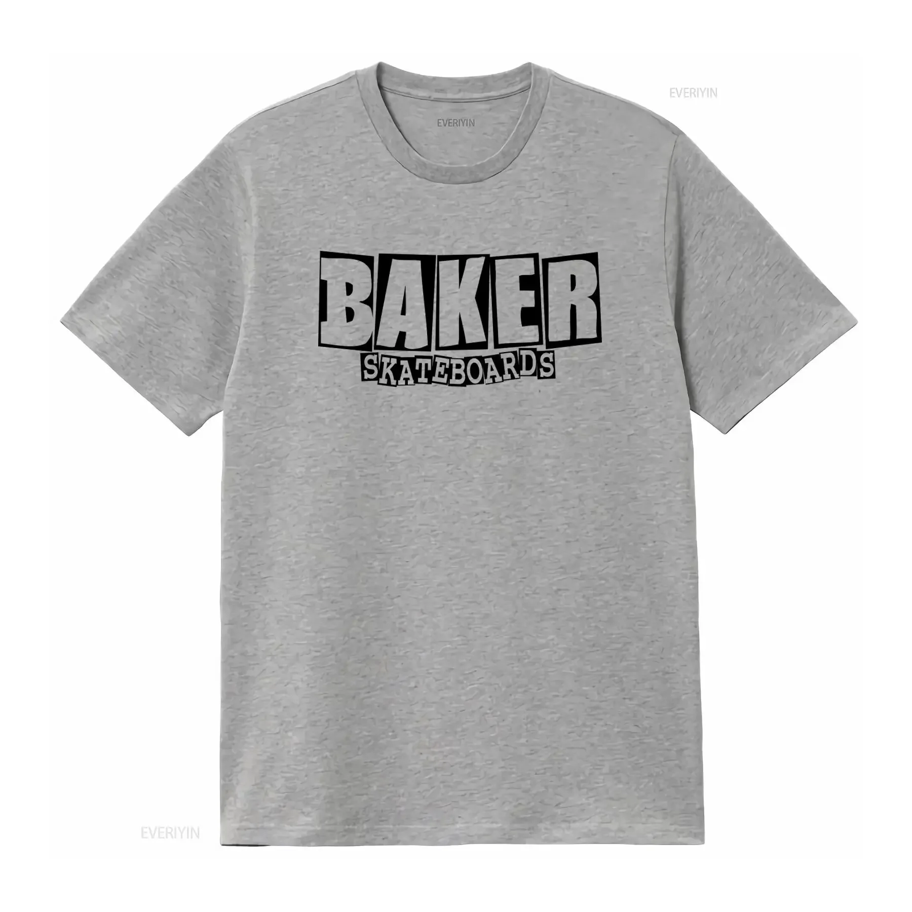 Baker Skateboards Retro 90s Skateboarding T Shirt vintage Washed homme Top For Everyday Wear Casual Stretched Versatile Soft - Image 3