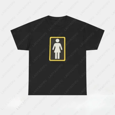 Girl OG Skate Vintage Classic T-Shirt Print Men Summer Cotton Casual Cute Streetwear Fashion Lightweight Moisture Wicking