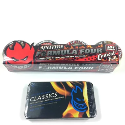 Spitfire Wheel Red Color 52*32 Size Skateboard Wheels 101A.Hardness High Rresilience Professional Polyurethane Bearing Parts