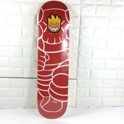 Kws Red Color Maple Modern Art Collection Decoration Exhibition Pendant High-End Skateboard Simpsons