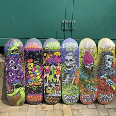 Wish skateboard Decks table 100% Canada North America maple 7 ply cold pressing decks double rocker 7.75 8.0 8.25 8.5 inch si