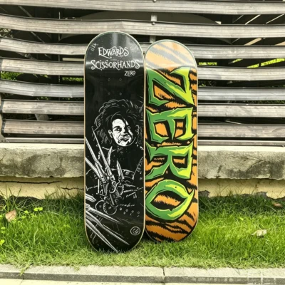 Double Rocker Skateboard Deck. 100% Canadian Maple with 7 Ply Construction. Available in 7.75, 8.0, 8.25, 8.375and 8.5 inches.