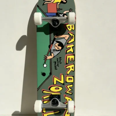 Brand Skateboards Baker Skateboard 8 in Adult Skateboard Complete Maple Double Concave Deck Street Skateboard Longboard Complete