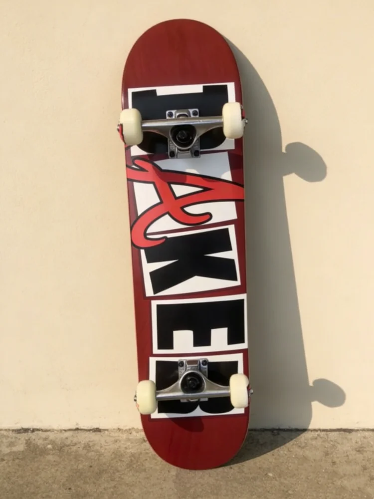 Brand Skateboards Baker Skateboard Longboard Complete Pro Board for Adults Street Skateboard Complete Maple Double Concave Deck