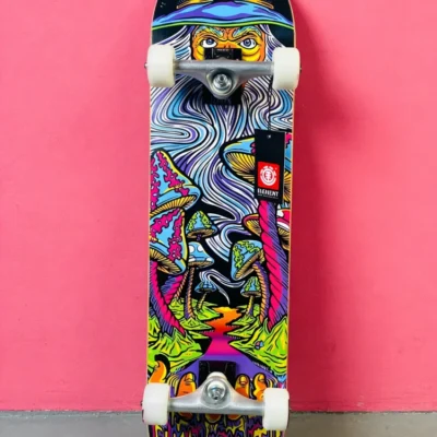 Brand Element Skateboard Beginner Friendly Skateboard Complete Street Skateboard 8 Inch Double Kick Skateboard Complete Maple