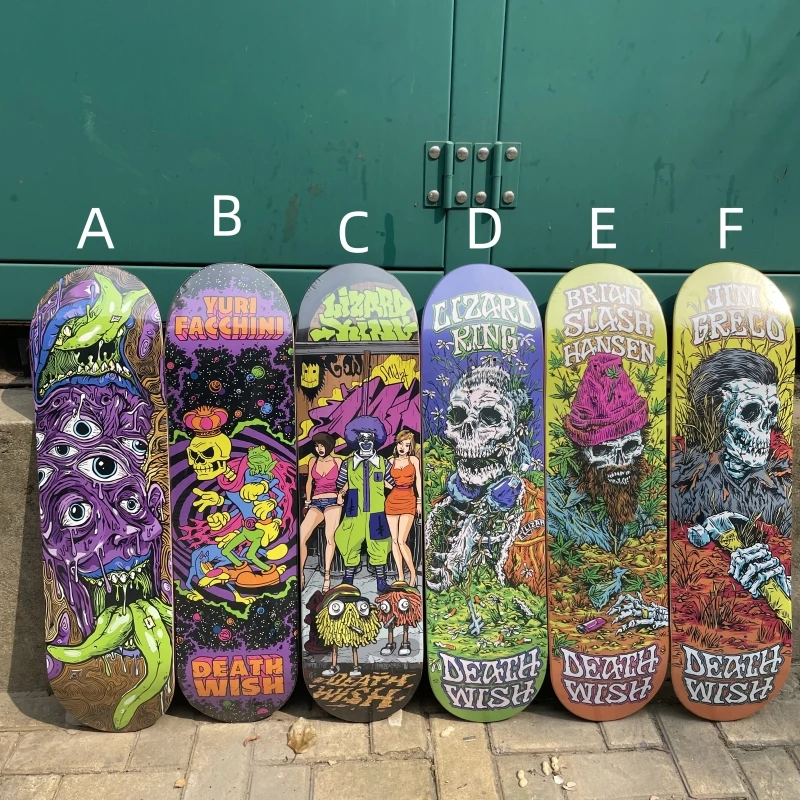 Wish skateboard Decks table 100% Canada North America maple 7 ply cold pressing decks double rocker 7.75 8.0 8.25 8.5 inch si - Image 2