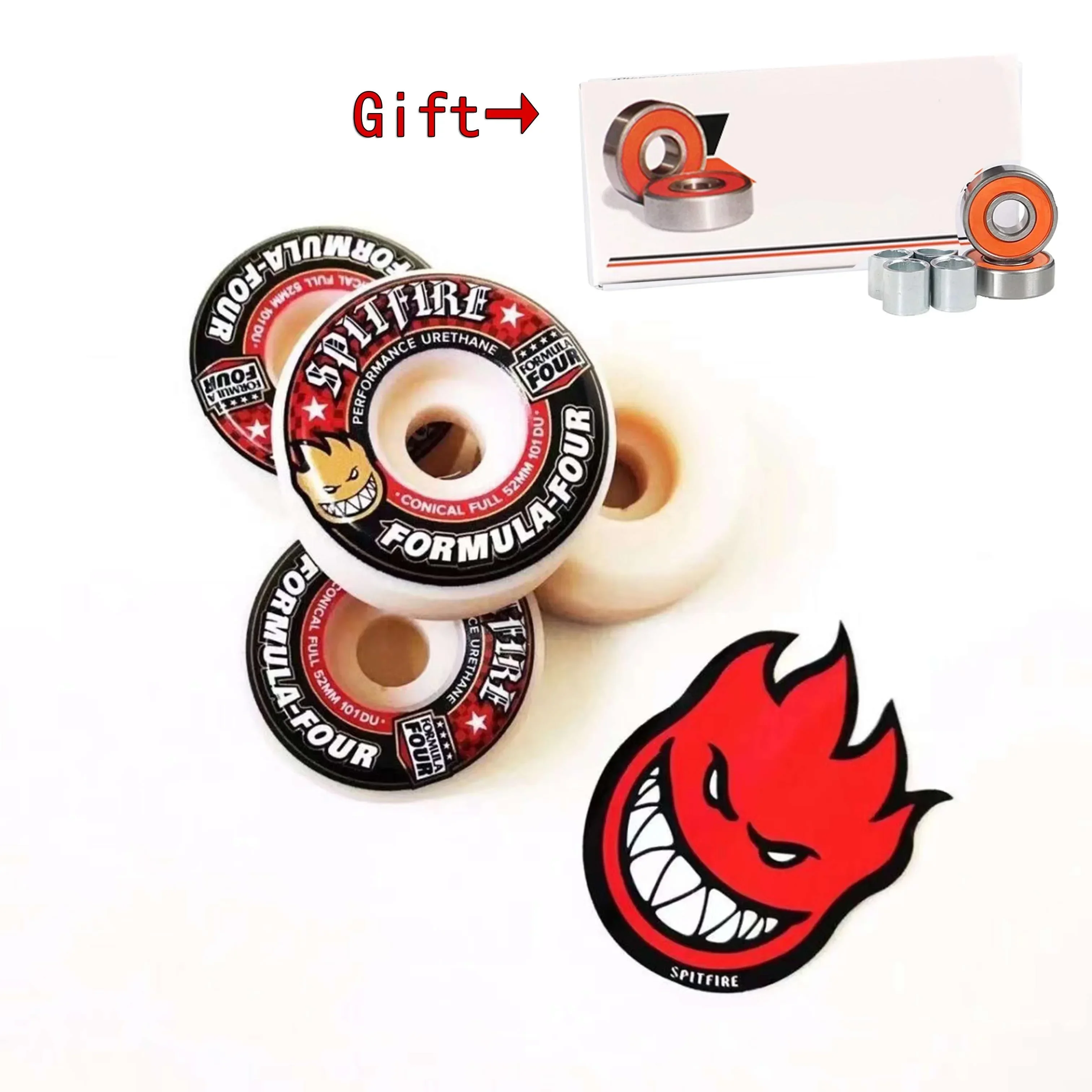 original Spitfire skateboard wheels 52mm 101duro 53mm 54mm 56mm 99duro 80HD skateboard wheel for skateboard MAVEN Bearing - Image 11