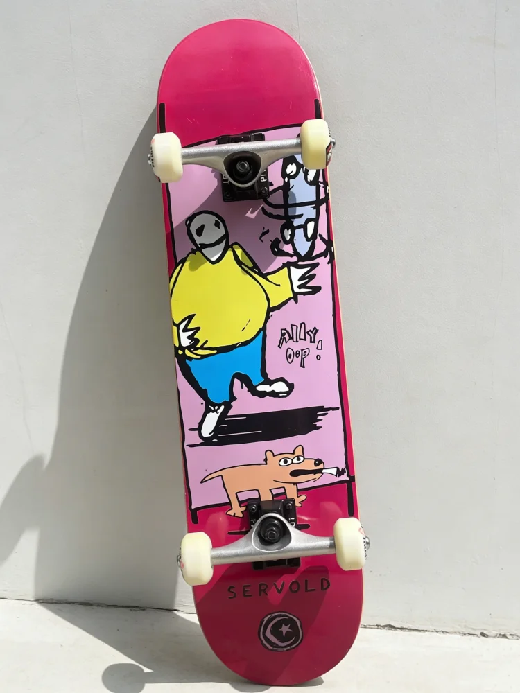 Brand Skateboards Foundation Skateboard Street Skateboard 8 Inch Double Kick Adult Board Complete Maple Double Concave Deck