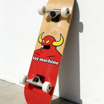 Brand Skateboards Toy Machine Skateboard Beginner Friendly Skateboard Complete 8 Inch Double Kick Skateboard Complete Maple