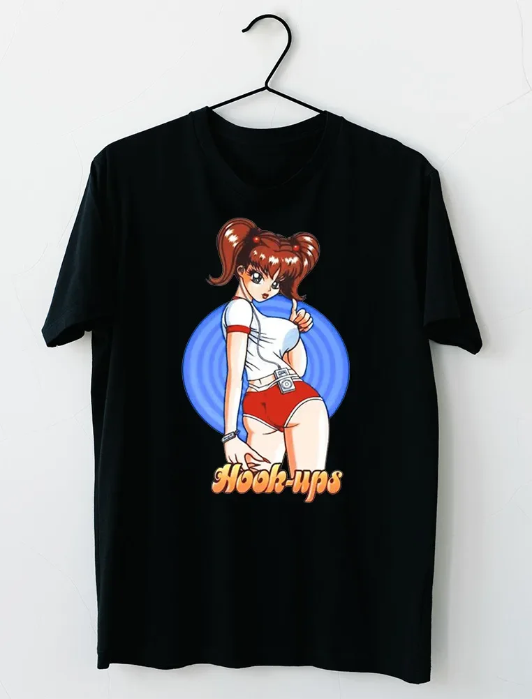 Hook-Ups Skateboard Walkman Girl T-Shirt