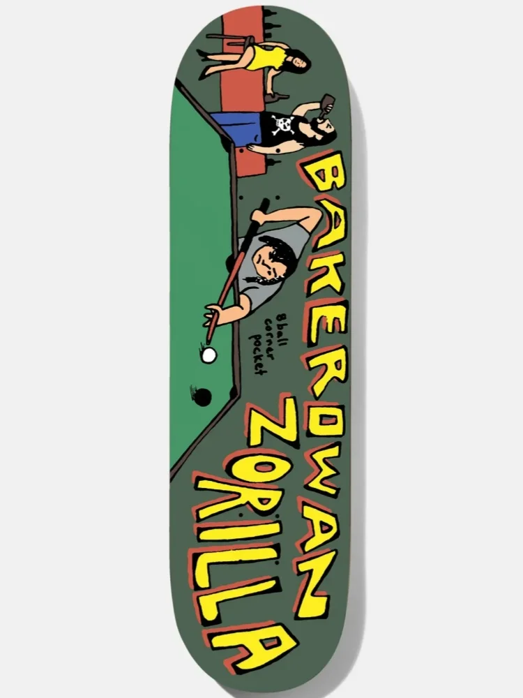 Brand Skateboards Baker Skateboard 8 in Adult Skateboard Complete Maple Double Concave Deck Street Skateboard Longboard Complete - Image 2
