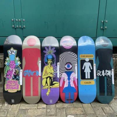 Girl skateboard Decks table 100% Canada North America maple 7 ply cold pressing decks double rocker 7.75 8.0 8.25 8.5 inch si