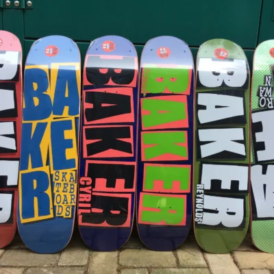 Baker Skateboard deck Add Griptape 100% Canada Maple Double Rocker7.75/8.0/8.125/8.25/8.3/8.5 Inch Size Pro Skate High Quality