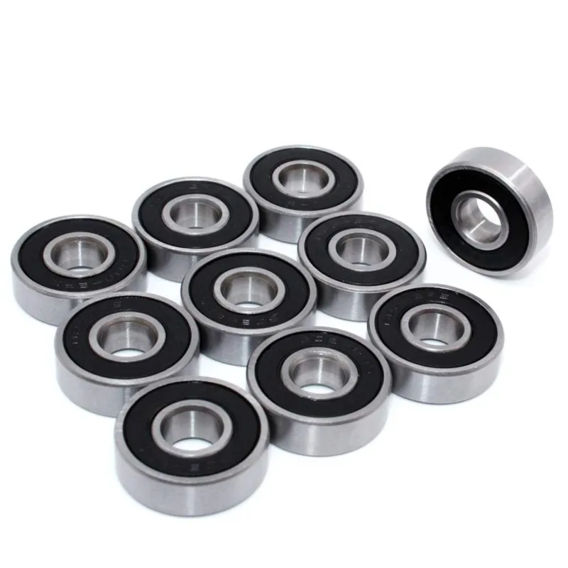 608 6200 6201 6202 6203 6204 6205 6206 6207 6208 RS 2RS Skateboard Double Shielded Ball Bearings Small Bearing Replacement Parts - Image 5