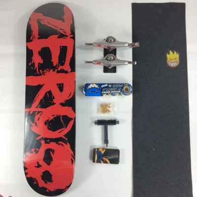 Zero Skateboard Complete Set 100% Canada Maple Double Rocker7.75/8.0/8.125/8.25/8.3/8.5 Inch Size Pro Skate High Quality