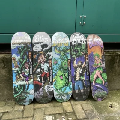 BLIND skateboard decks table 100% Canada maple 7 ply cold press Pro skate more size 7.75/8.0/8.25/8.5 inches skate patrs
