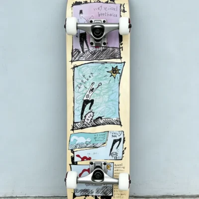 Brand Skateboards Foundation Skateboard Street Skateboard Complete Maple Double Concave Deck 8 Inch Double Kick Skateboard