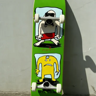 Foundation Skateboard Complete Maple Double Concave Deck Professional Skateboard for Beginners Smooth Riding for Street Park