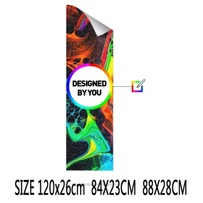 Free Customization Custom Griptape For Scooter Skateboards Longboard Or cruiser Grip Tape Skateboard Scooter Sandpaper