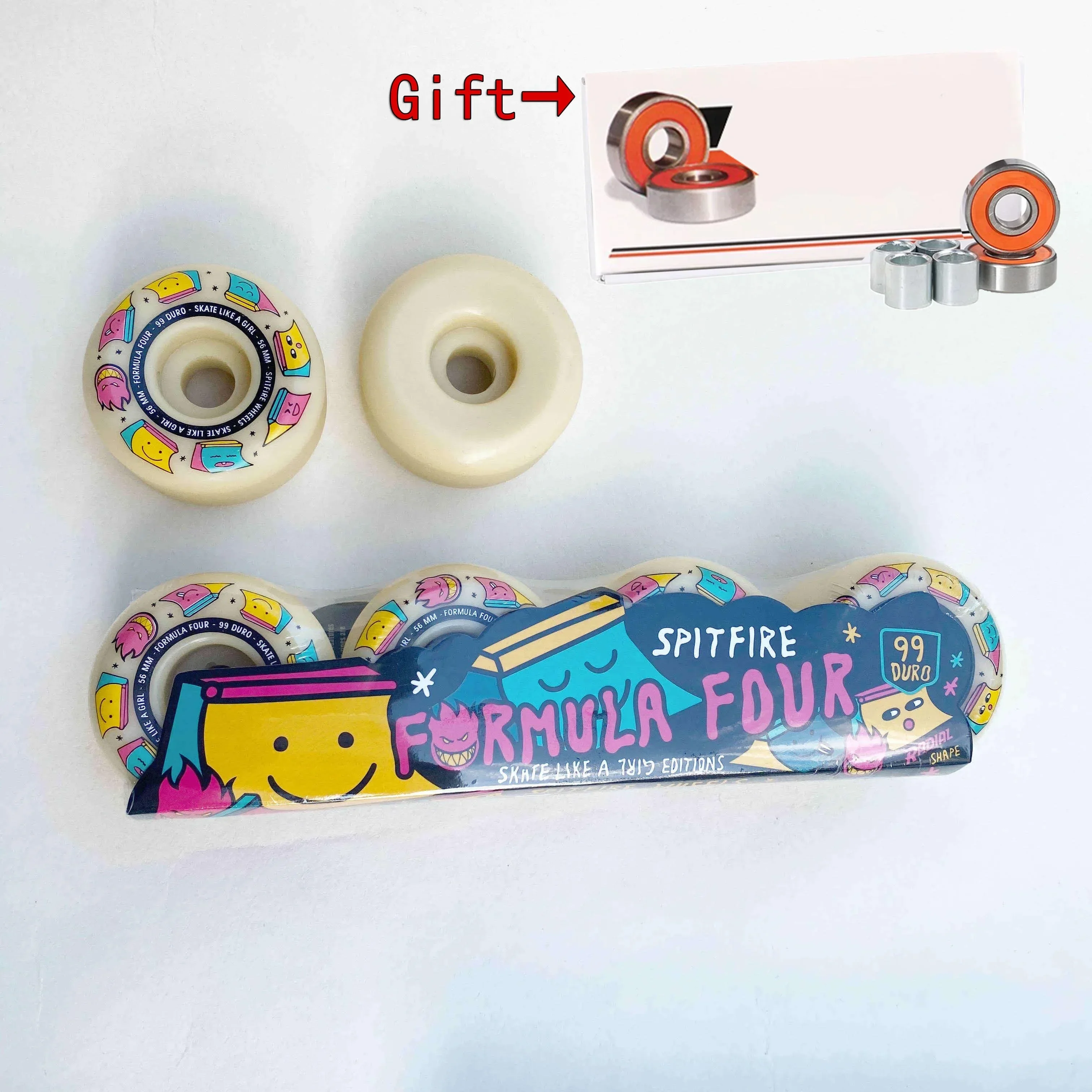 original Spitfire skateboard wheels 52mm 101duro 53mm 54mm 56mm 99duro 80HD skateboard wheel for skateboard MAVEN Bearing - Image 6